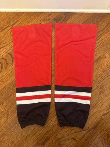 Red Junior 26” Hockey Socks