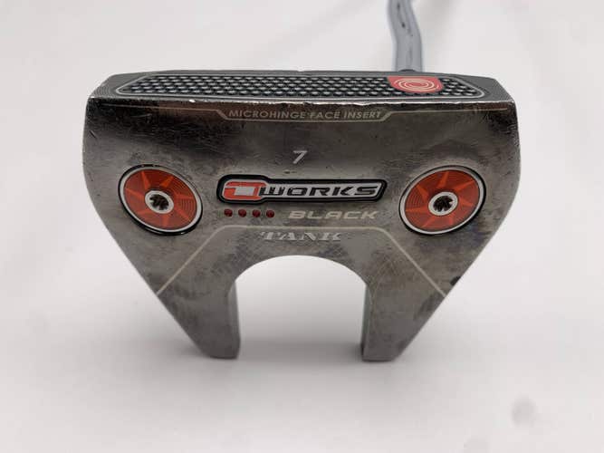Odyssey O-Works Black 7 Tank Putter 38" Mens RH