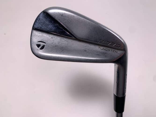 TaylorMade P770 2023 Single 6 Iron Project X IO 6.0 110g Stiff Steel Mens RH