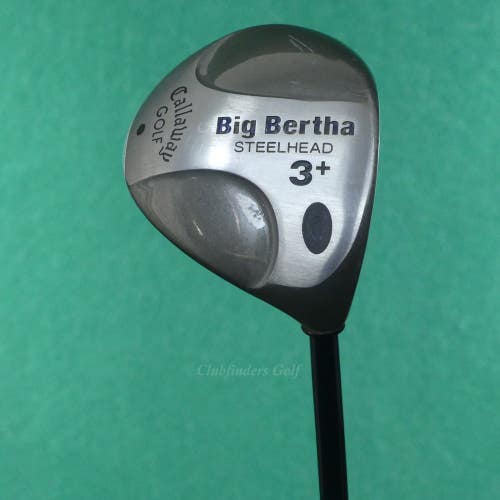 Callaway Big Bertha Steelhead Fairway 3+ Wood Factory RCH 99 Graphite Regular
