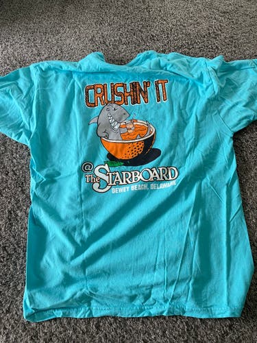 Starboard Dewey Beach Blue XL Men's Shirt (Used)