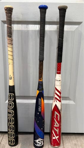 2025 Louisville Slugger Select PWR Hybrid BBCOR Certified Bat (-3) 29 oz 32" (Used)