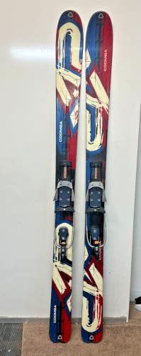 K2 COOMBAck 167cm All-Mtn Rocker Skis 22 Designs Hammerhead Telemark Bindings