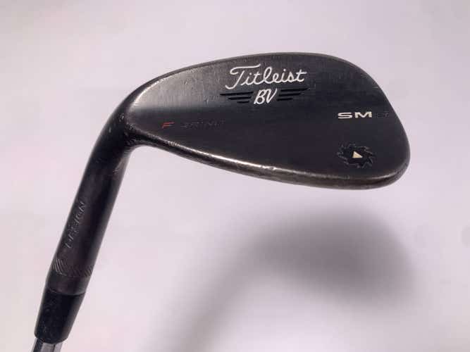 LEFTY Titleist Vokey SM6 Jet Black Sand Wedge SW 56* 14 Bounce F-Grind LH