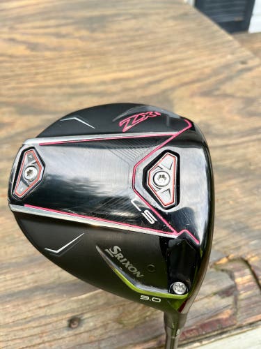 Men's Srixon ZXi LS Right Handed Driver Senior Flex 9 Loft Graphite Shaft (Used)