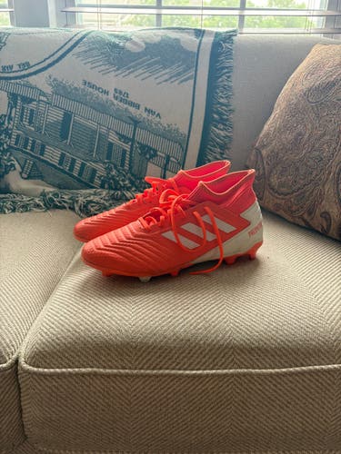 Orange Men's Size M 10.0 (W 11.0) Adidas Predator 18.3 Cleats