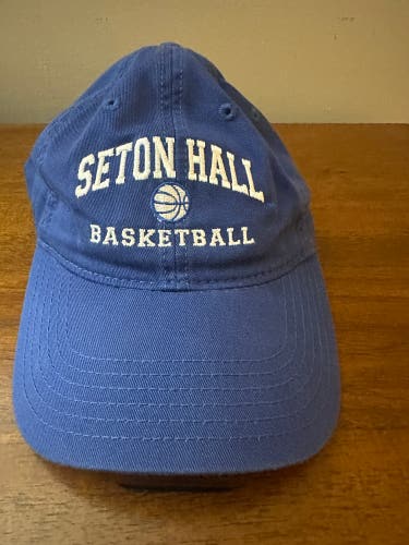 Seton Hall Basketball Blue Adult Unisex One Size Fits All Hat (New)