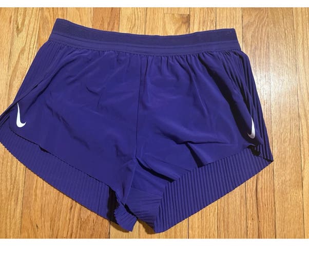 Nike Aeroswift Running Shorts Women’s XL New Light Purple Color $80 Retail