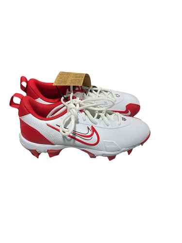 Used Nike FORCE TROUT KEYSTONE BB/SB Cleats Red Junior 04.5 11834-S000050804