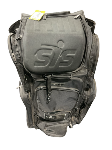 Used SIS WHEELED BAG BB/SB Player Wheeled Bag Black 11834-S000050871