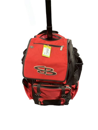 Used BoomBah RED/BLK BACKPACK BB/SB Player Backpack Black 11834-S000050956