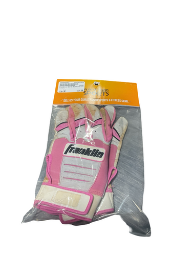 Used Franklin BB/SB Batting Gloves Pink Senior 11834-S000050993