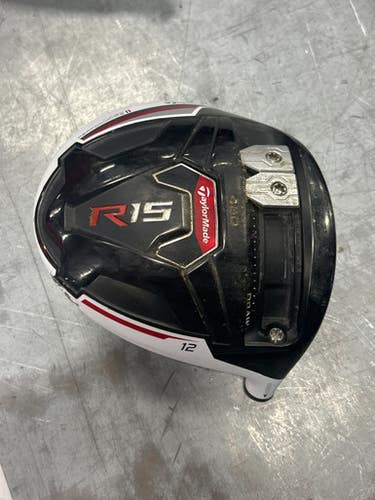 Used Taylormade R15 DRIVER HEAD Mens Driver RH 12.0 Degree 11337-S000486576