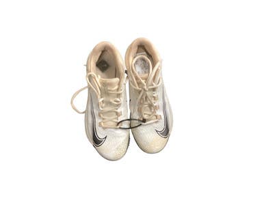 Used Nike RENEW SB CLEAT BB/SB Cleats White Youth 08.0 11846-S000104741