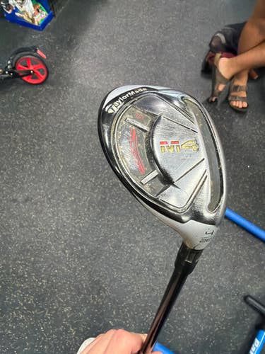 Used Taylormade M4 Mens Hybrid Club RH 4 Hybrid 11337-S000486800