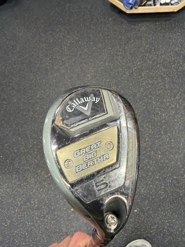 Used Callaway GREAT BIG BERTHA Mens Hybrid Club RH 5 Hybrid 11337-S000486774