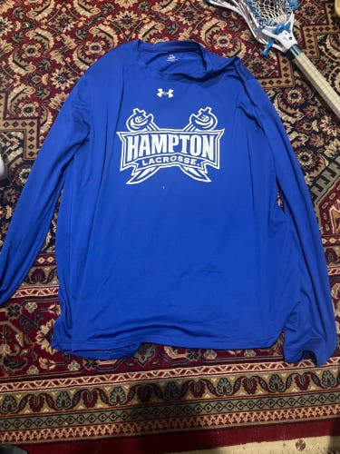 Hampton Lacrosse Team Issued Long Sleeve Shirt