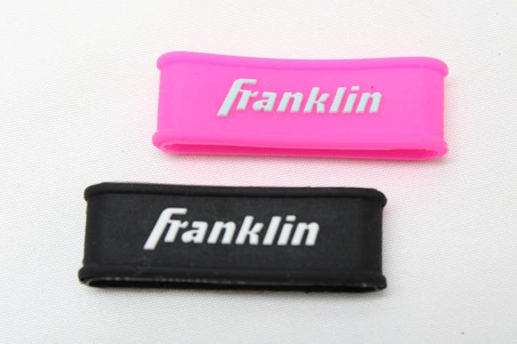 NEW 2X "FRANKLIN" PICKLEBALL PADDLE RUBBER GRIP BAND. QTY: 2