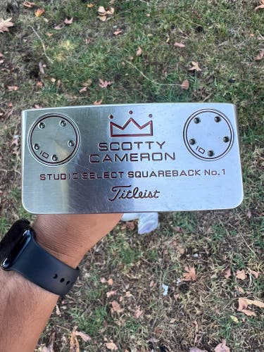 Scotty Cameron by Titleist Studio Select Squareback No. 1 Putter 35" NEEDS NEW GRIP