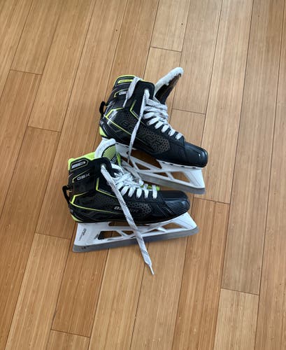 Bauer GSX Hockey Goalie Skates Regular Width 9 (Used)