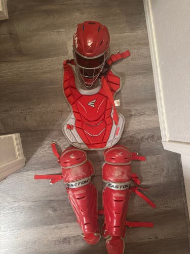 Red Easton Game Time Catcher's Set (Used)