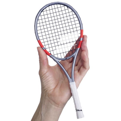 PROMO ITEM: 2025 BABOLAT "PURE STRIKE" MINI TENNIS RACQUET. (~10" LONG) #230645