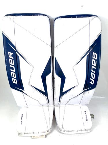 Large Bauer Sv-Pro Goalie Leg Pads (Used)