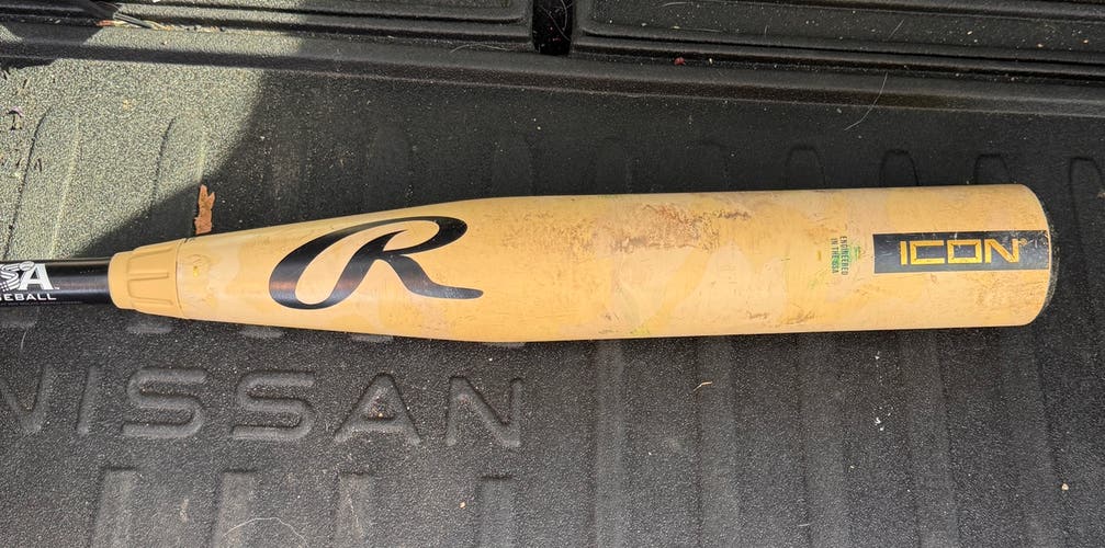 2025 Rawlings Icon Composite USABat Certified Bat (-8) 22 oz 30" (Used)