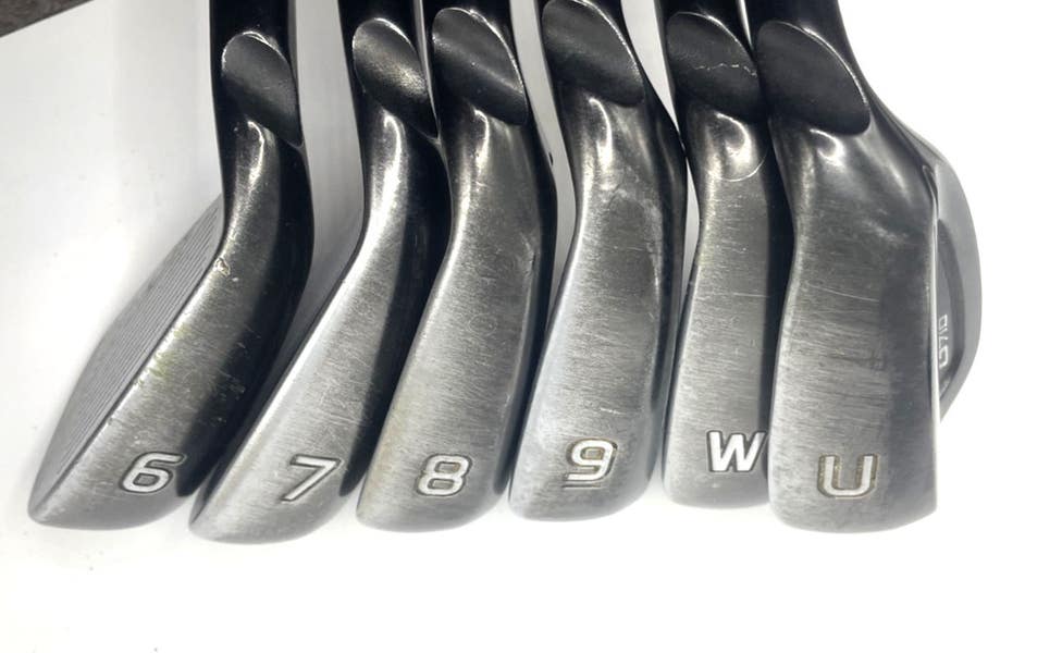 PING G710 Iron Set 6-W,U Orange Dot w/Pured Stiff Steel Shafts 6 PING G710 Iron Set 6-W,U Orange Dot w/Pured Stiff Steel Shafts 6