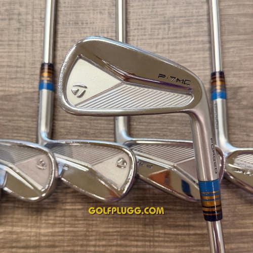 +1/2 Taylormade P7MC 2023 Iron Set 4-PW / Project X Rifle Steel, Stiff (207)