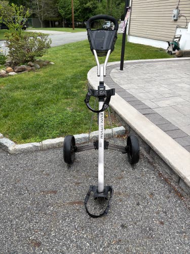 Used Cadie Evolution E 535 PULL CART Golf Cart 3 Wheel