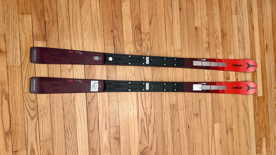 Unisex 2025 Atomic 152 cm Racing Redster G9 Skis With Race Plate, Without Bindings
