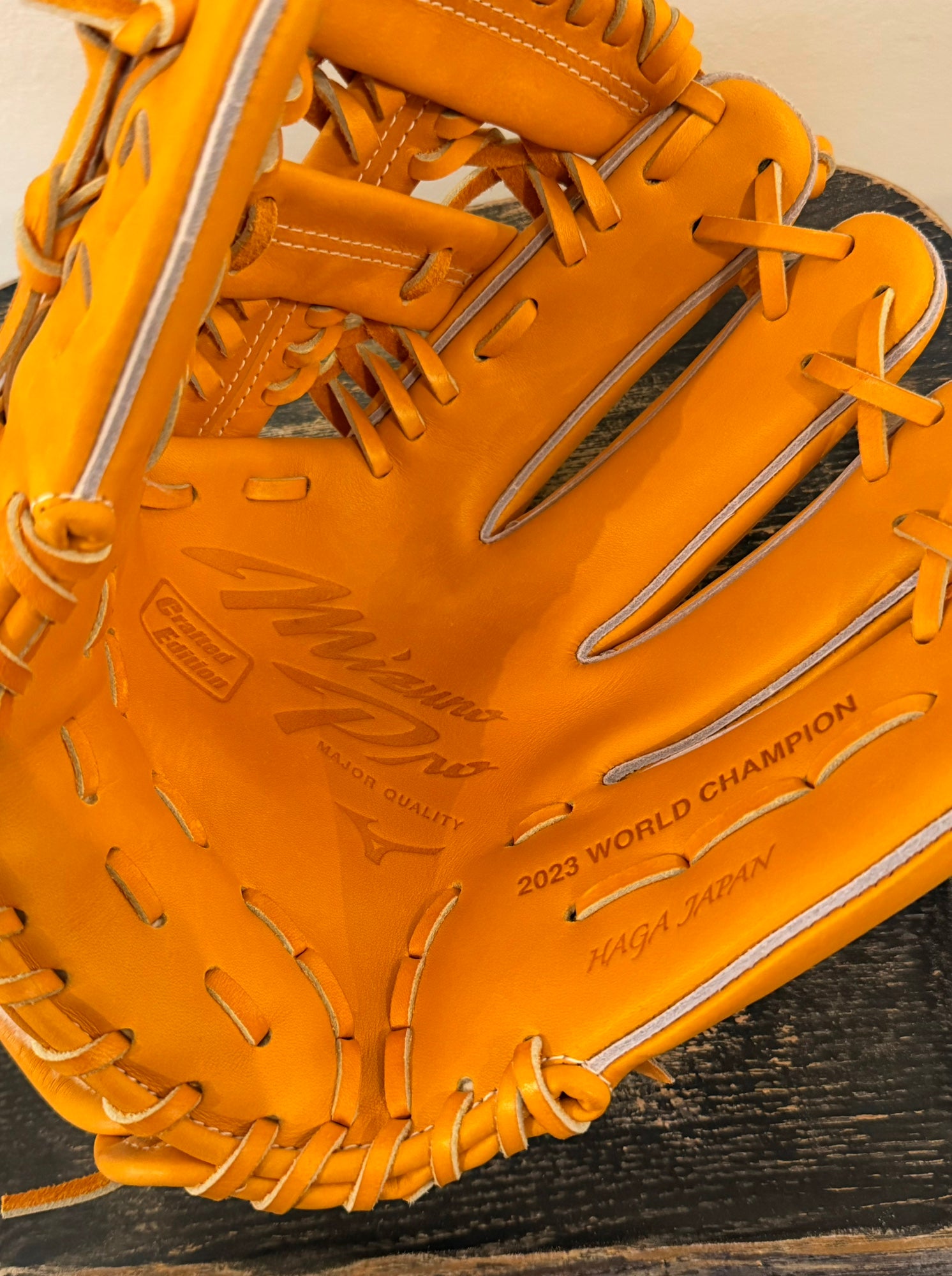 Mizuno Pro Crafted Edition 2023 World Champions HAGA Japan Infield 