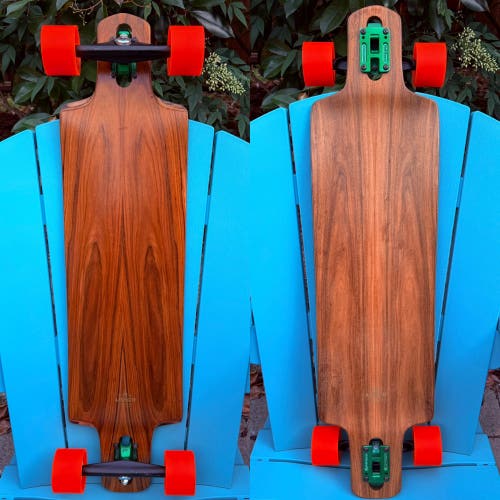 Arbor Flagship Dropcruiser Complete Longboard Skateboard 38” - Orangatang Wheels