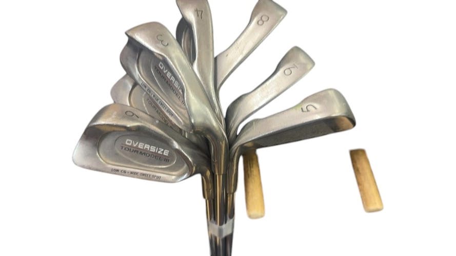 Tour Model Iron Set III Oversize Used 3-9, W