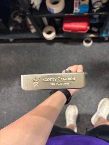 Used Scotty Cameron PRO PLATINUM Mens Putter RH 11337-S000482030