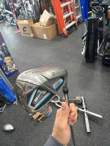 Used Taylormade SIM MAX OS Mens Individual Iron RH 8 Iron 11337-S000481406
