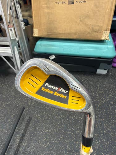 Used Powerbilt YELLOW SERIES Jr Individual Iron RH 7 Iron 11337-S000480508