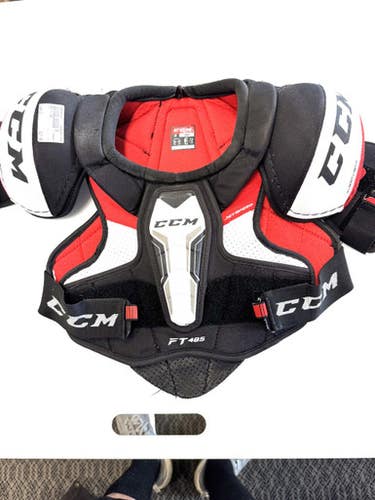Used CCM FT 485 Junior Shoulder Pads LG 11860-S000309183