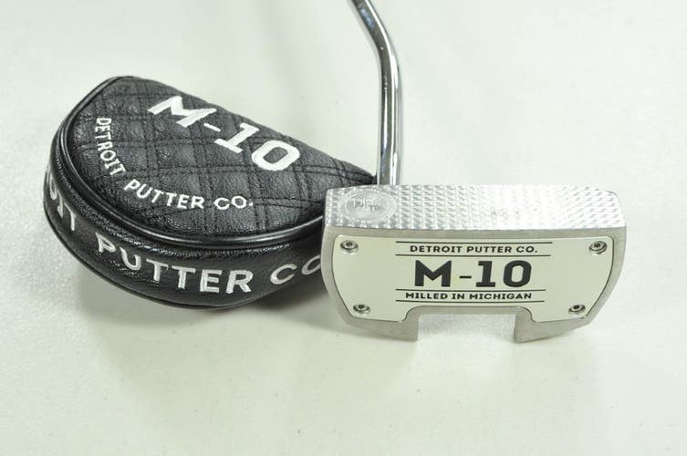 LEFT HANDED Detroit The M-10 34" Putter Steel with Head Cover # 203929