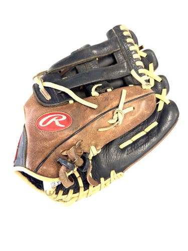 Used Rawlings PREMIUM SERIES BB/SB Glove RH Throw Brown 12" 11860-S000309158