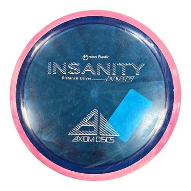 Used Axiom PROTON INSANITY Disc Golf Driver Royal Blue 167g 11450-S000520818