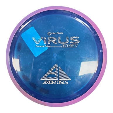 Used Axiom PROTON VIRUS Disc Golf Driver Royal Blue 169g 11450-S000520817