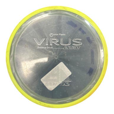 Used Axiom PROTON VIRUS Disc Golf Driver Clear 160g 11450-S000520816
