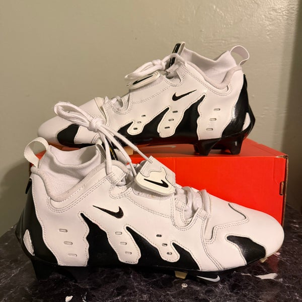 Nike Diamond Turf DT 96 White Black Football Cleats Size 11.5 Coach Prime Colorado