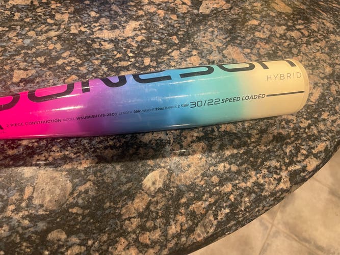 2026 Warstic Bonesaber Solar Storm Hybrid USABat Certified Bat (-8) 22 oz 30" (Used)