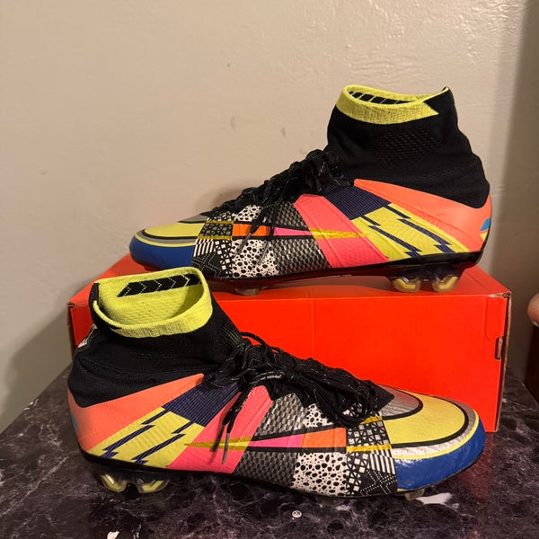 Mens 11 Nike Mercurial What The IV SE FG Superfly Carbon Cleats boots