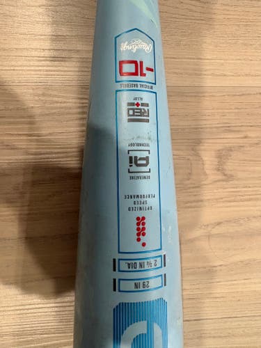 Rawlings Clout Composite USSSA Certified Bat (-10) 19 oz 29" (Used)