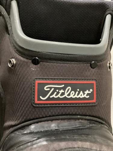 Used Titleist STADRY Mens Cart Bag Black 11725-S000502196