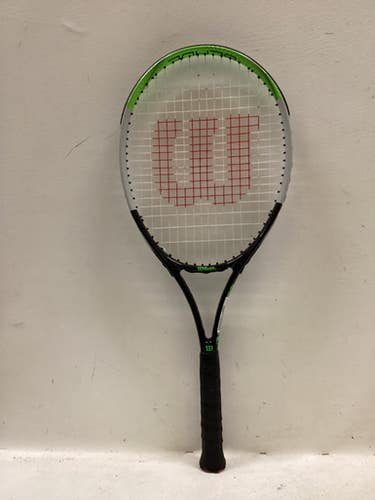 Used Wilson BLADE FEEL 26 Junior Tennis Racquet Green 26" 11725-S000502165